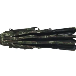 vidaXL Angelrutentasche Grün Tarnfarben 150 cm Oxford-Gewebe Camouflage Hot