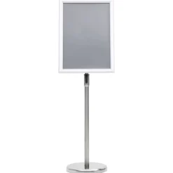 vidaXL A3-Plakatständer Silbern Aluminiumlegierung