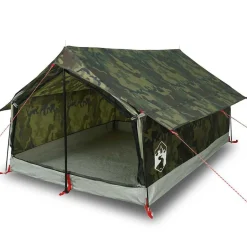 vidaXL Campingzelt 2 Personen Tarnmuster Wasserdicht