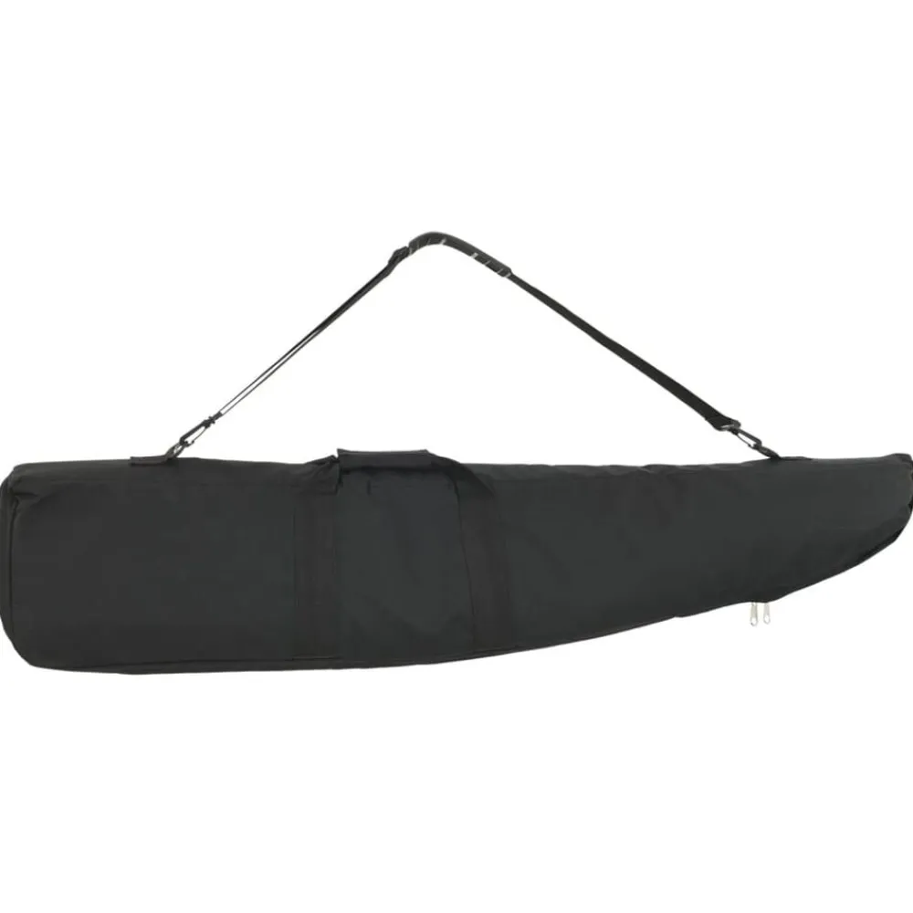 vidaXL Gewehrtasche mit Schultergurt 120 cm Oxford-Gewebe Schwarz