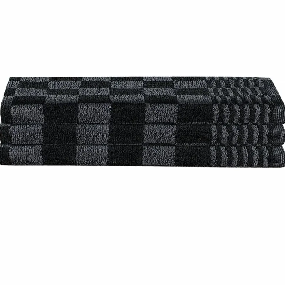 vidaXL 15-tlg. Handtuch-Set Ofenhandschuhe & Topfhalter Baumwolle