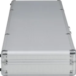 vidaXL Waffenkoffer n 134×35×12 cm Aluminium Silber Best